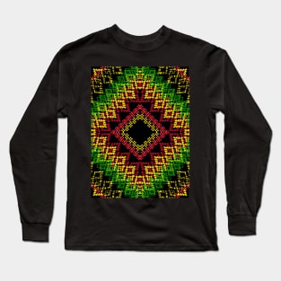 beautiful fabric pattern Long Sleeve T-Shirt